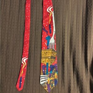 Vintage 1991 The Beatles Birthday Silk Tie